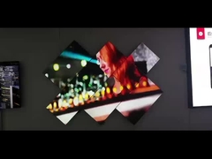 SDK Funzione 49 pollici con lunetta da 3,5 mm 3x3 retroilluminazione a led Full Hd LCD video schermo da parete per il benvenuto