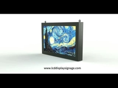 32 pollici Thunder Proof Outdoor Digital Signage 1500cd/M2 Luminosità pubblicitaria 1920*1080 Risoluzione