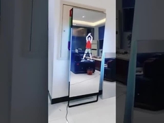 Originale Full HD 75 pollici Magic Mirror Display Lcd Kiosk Interattivo Con Virtual Trainer