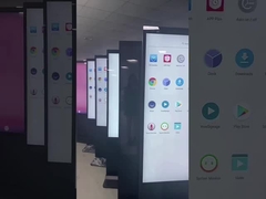 75 pollici Free Standing Kiosk Infrared Touch Screen 256G Wifi Windows Display LCD